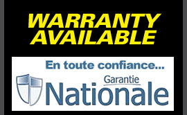 Warranty Available Warranty